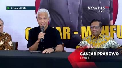 [FULL] Pernyataan Anies dan Ganjar Terkait Gugat Hasil Pemilu ke MK