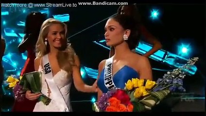 Descargar video: Coronación de Miss Filipinas tras error en Miss Universo 2015