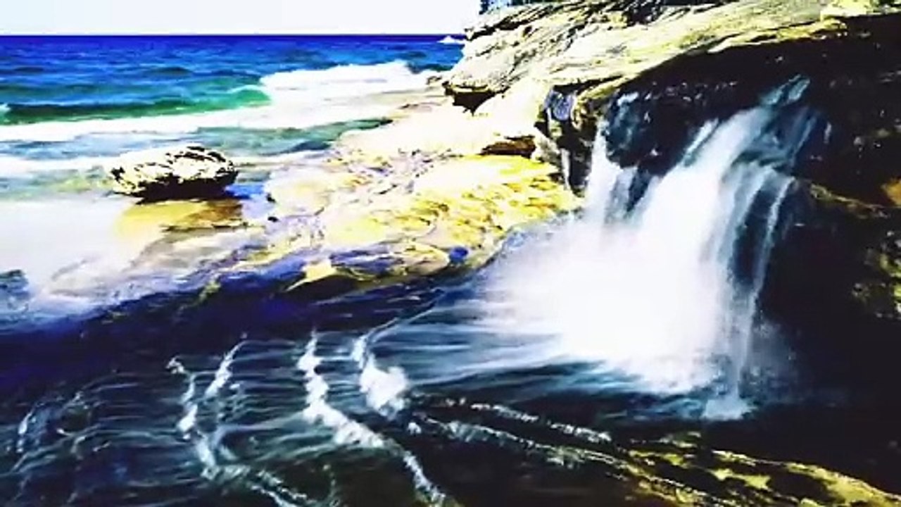 Âm nhạc thư giãn trị liệu với cảnh đẹp nhân gian - Bản hòa tấu của sóng