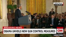 Obama anuncia las acciones del ejecutivo con respecto a la violencia con armas de fuego