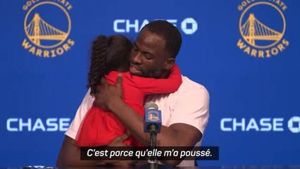 Les enfants de Draymond Green interrompent la conférence de presse