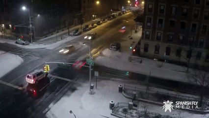 Timelapse - Tormenta Invernal Jonas en New York City