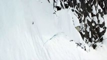 #VIRAL - Esquiadora cayó 300 metros y salió ilesa