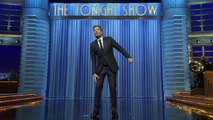 The Tonight Show: Jay Leno ayuda a Jimmy a decir algunos chistes en monólogos en L.A.