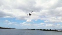 #VIRAL - Choque de helicóptero en Pearl Harbor  (ORIGINAL)