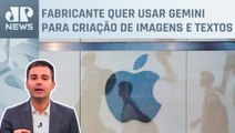 Apple negocia acordo para ter IA do Google no iPhone; Bruno Meyer comenta