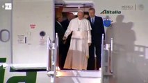 Papa Francisco ya llegó a México