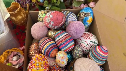 Tarnów- kiermasz wielkanocny na ul Piekarskiej