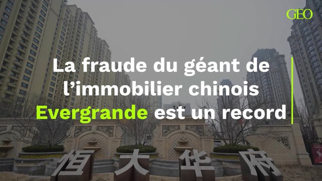 78 milliards de dollars : la fraude du géant de l’immobilier chinois Evergrande est un record historique