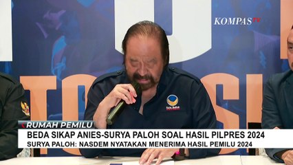 Surya Paloh Ucapkan Selamat ke Prabowo-Gibran, Begini Respons Anies