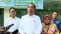Presiden RI Joko Widodo kunjungi RSUD Sultan Syarif Mohamad Alkadrie Pontianak