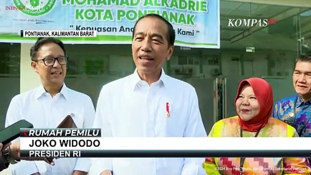 Kelakar Jokowi saat Jawab Isu Jadi Ketum Golkar: Sementara Saya Jadi Ketua Indonesia Saja