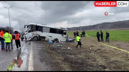Cezaevi nakil aracı devrildi: 11 yaralı