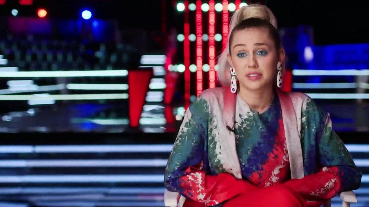 The Voice USA 2016 Miley Coaches Hannah Huston and Her Performance of