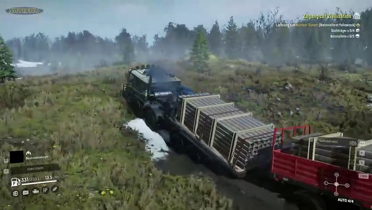 Habe da eine Lieferung für den Stahlgott. SnowRunner #441