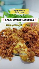 AYAM GORENG LENGKUAS PASTI JADI