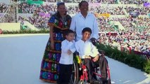 Reunión del Papa Francisco con familias en Chiapas (Parte 1)