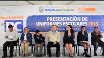 Entrega de Uniformes - Gobierno del Estado de Baja California