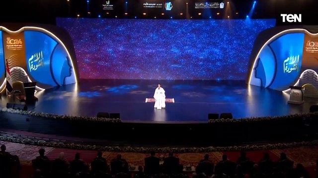 في فقرة فنية باحتفالية يوم المرأة المصرية.. كارمن سليمان تقدم أنشودة أمى أمام الرئيس السيسى