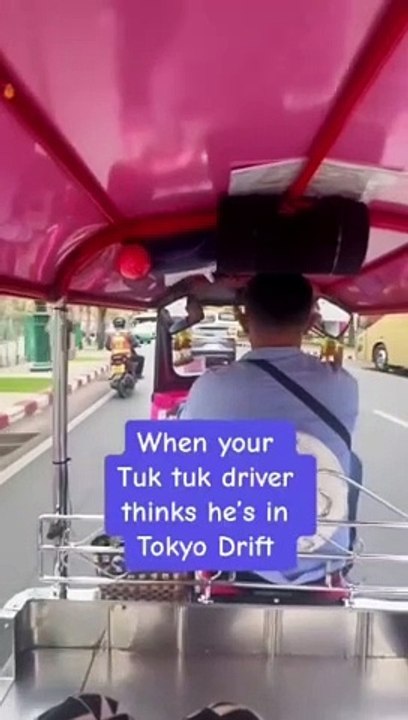 Tuk tuk in Bangkok
