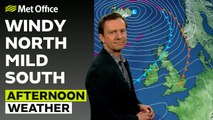 Met Office Afternoon Weather Forecast 21/03/24 – North south split