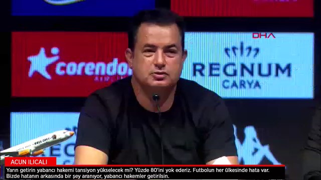 Acun Ilıcalı: Yarın getirin yabancı hakemi tansiyon yükselecek mi? Yüzde 80’ini yok ederiz