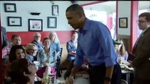Obama por unos tacos en Texas
