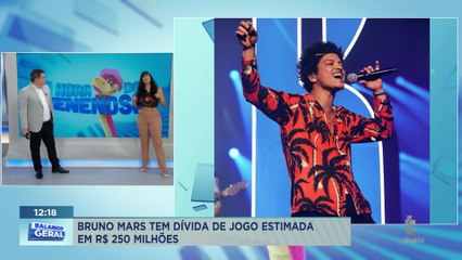 Bruno Mars tem dívida de mais de 50 milhões de dólares