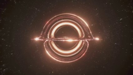 UM BURACO NEGRO DO UNIVERSO VINDO PARA TERRA.