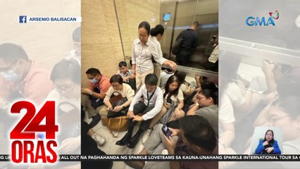 NEDA Sec. Arsenio Balisacan atbp., na-trap sa elevator | 24 Oras