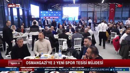 Osmangazi'ye 2 yeni spor tesisi müjdesi