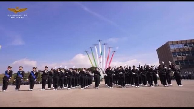 A Pozzuoli il giuramento degli allievi del Corso Eolo VI dell'Aeronautica Militare