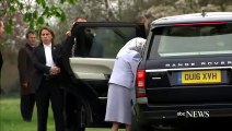 Prince Philip Drives Pres. Obama, Michelle around Windsor Castle