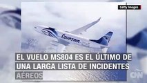 Avión de EgyptAir se estrelló