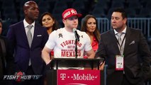 Canelo Alvarez vs. Amir Khan - Conferencia de Prensa tras la pelea