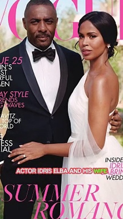 Idris Elba and Sabrina Dhowre Shine on British Vogue's Historic Cover