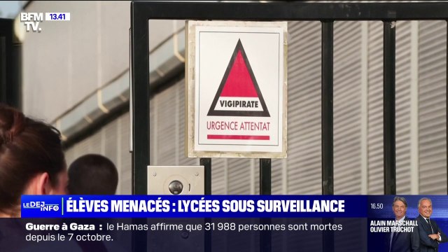 Menaces terroristes envoyées à des lycéens en Ile-de-France: On a eu un peu de mal à dormir raconte cette élève