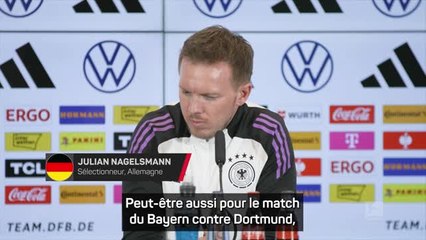 Allemagne - Julian Nagelsmann donne des mauvaises nouvelles de Manuel Neuer