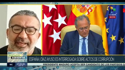 Alcharani: Existe evidencia clara de tráfico de influencias en el caso de la pareja de Díaz Ayuso