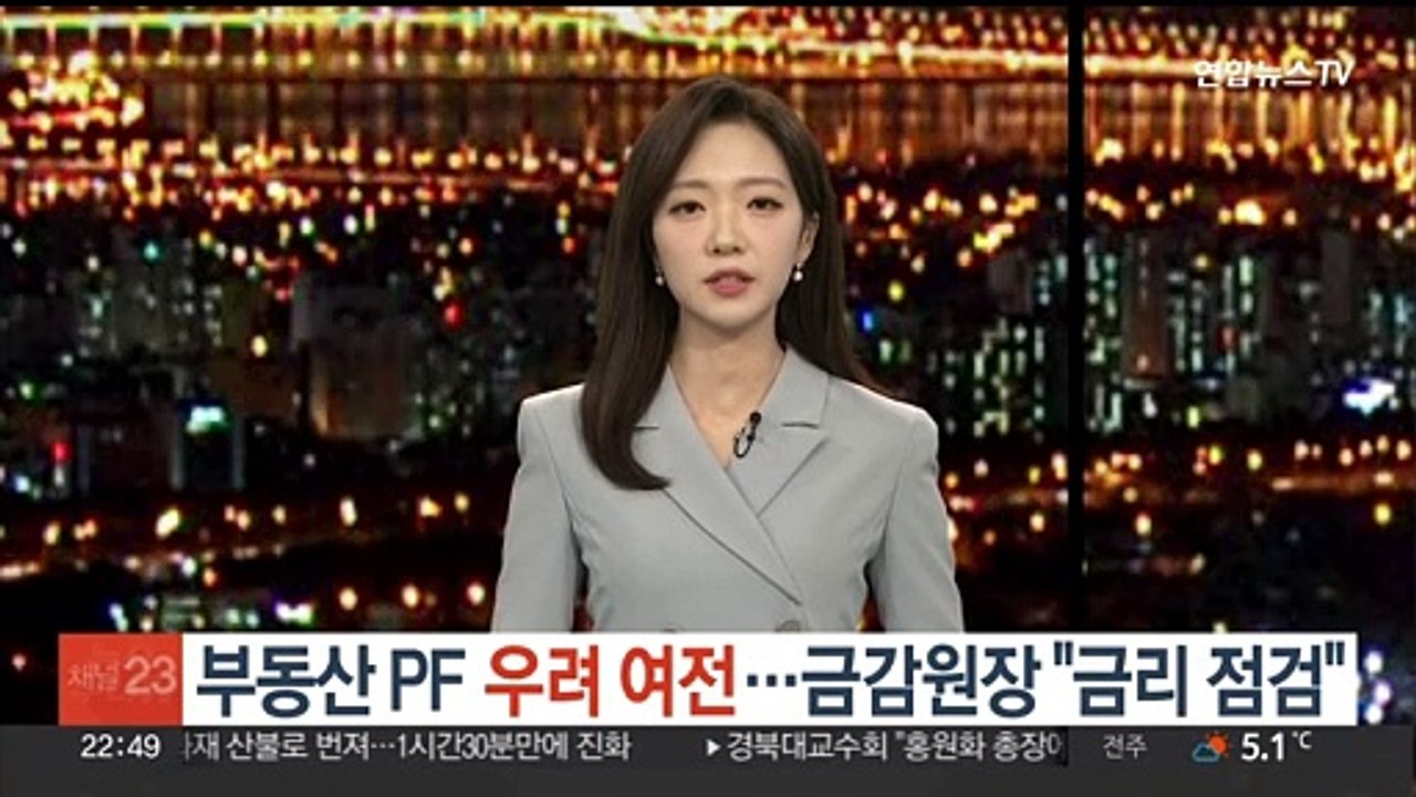 부동산 PF 우려 여전…금감원장 "금리 점검"