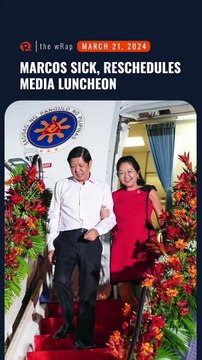 Marcos, First Lady Liza have 'flu-like symptoms,' told to rest – Palace