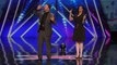 America's Got Talent 2016 - Ryan Stock & AmberLynn: Gross Act Makes the Audience Squirm