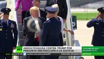 Abren investigación contra Trump por posible obstrucción a la Justicia