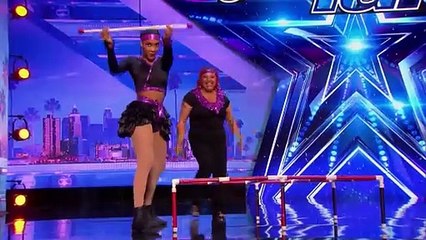 Shemika Charles: Limbo Queen Amazes The AGT Judges - America's Got Talent 2017