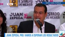 Juan Zepeda pide esperar resultados oficiales