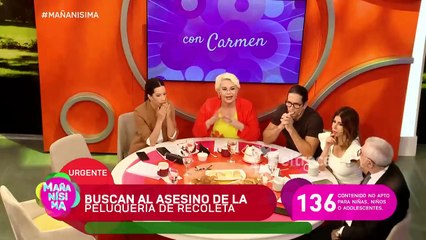 Lucas Bertero se descompuso al aire por las imágenes de la peluquería y Estefi no paraba de llorar