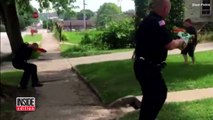 Policias de Sorprenden a niños con pistolas de Agua