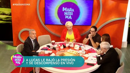 Lucas Bertero fue atendido en vivo por el Dr. Capuya y se recompuso_ ¿Qué le pasó_