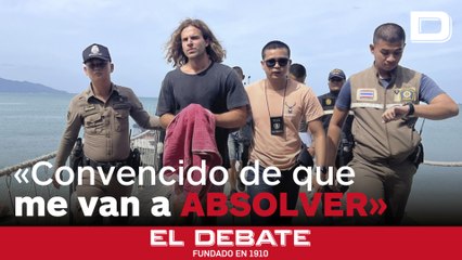 Daniel Sancho: «Estoy convencido de que me van a absolver»