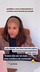 Lara Moniz sobre partilha de conhecimento